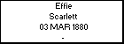 Effie Scarlett