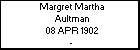 Margret Martha Aultman
