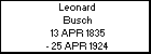 Leonard Busch