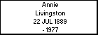 Annie Livingston