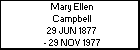 Mary Ellen Campbell