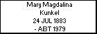 Mary Magdalina Kunkel