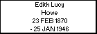 Edith Lucy Howe