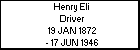 Henry Eli Driver