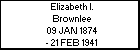 Elizabeth I. Brownlee
