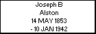 Joseph B Alston