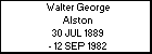 Walter George Alston