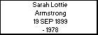 Sarah Lottie Armstrong
