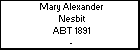 Mary Alexander Nesbit