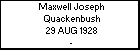 Maxwell Joseph Quackenbush