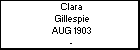 Clara Gillespie