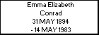Emma Elizabeth Conrad