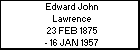 Edward John Lawrence
