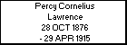 Percy Cornelius Lawrence