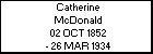 Catherine McDonald