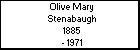Olive Mary Stenabaugh