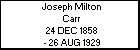 Joseph Milton Carr