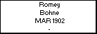 Romey Bohne