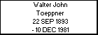 Walter John Toeppner