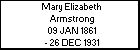 Mary Elizabeth Armstrong