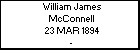 William James McConnell