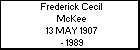 Frederick Cecil McKee