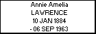 Annie Amelia LAWRENCE