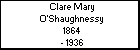 Clare Mary O'Shaughnessy