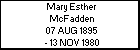 Mary Esther McFadden