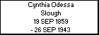 Cynthia Odessa Slough