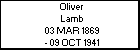 Oliver Lamb