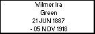 Wilmer Ira Green