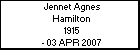 Jennet Agnes Hamilton