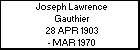 Joseph Lawrence Gauthier