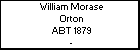 William Morase Orton