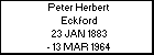 Peter Herbert Eckford
