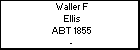 Waller F Ellis