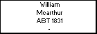 William Mcarthur