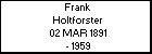 Frank Holtforster