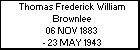 Thomas Frederick William Brownlee