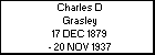 Charles D Grasley