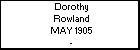Dorothy Rowland