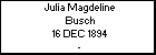 Julia Magdeline Busch
