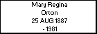 Mary Regina Orton