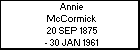 Annie McCormick