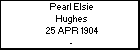 Pearl Elsie Hughes