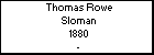 Thomas Rowe Sloman