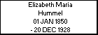 Elizabeth Maria Hummel