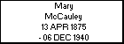 Mary McCauley