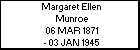 Margaret Ellen Munroe